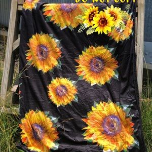 Sunflower blanket